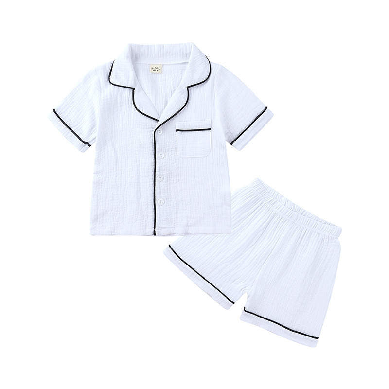 Jrue and Louis- Classic Muslin Pajama Sets