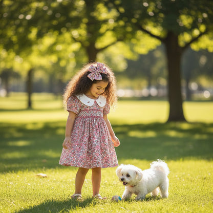 Baby Multi-color peasant dress